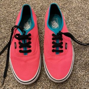 Hot Pink Womens Vans